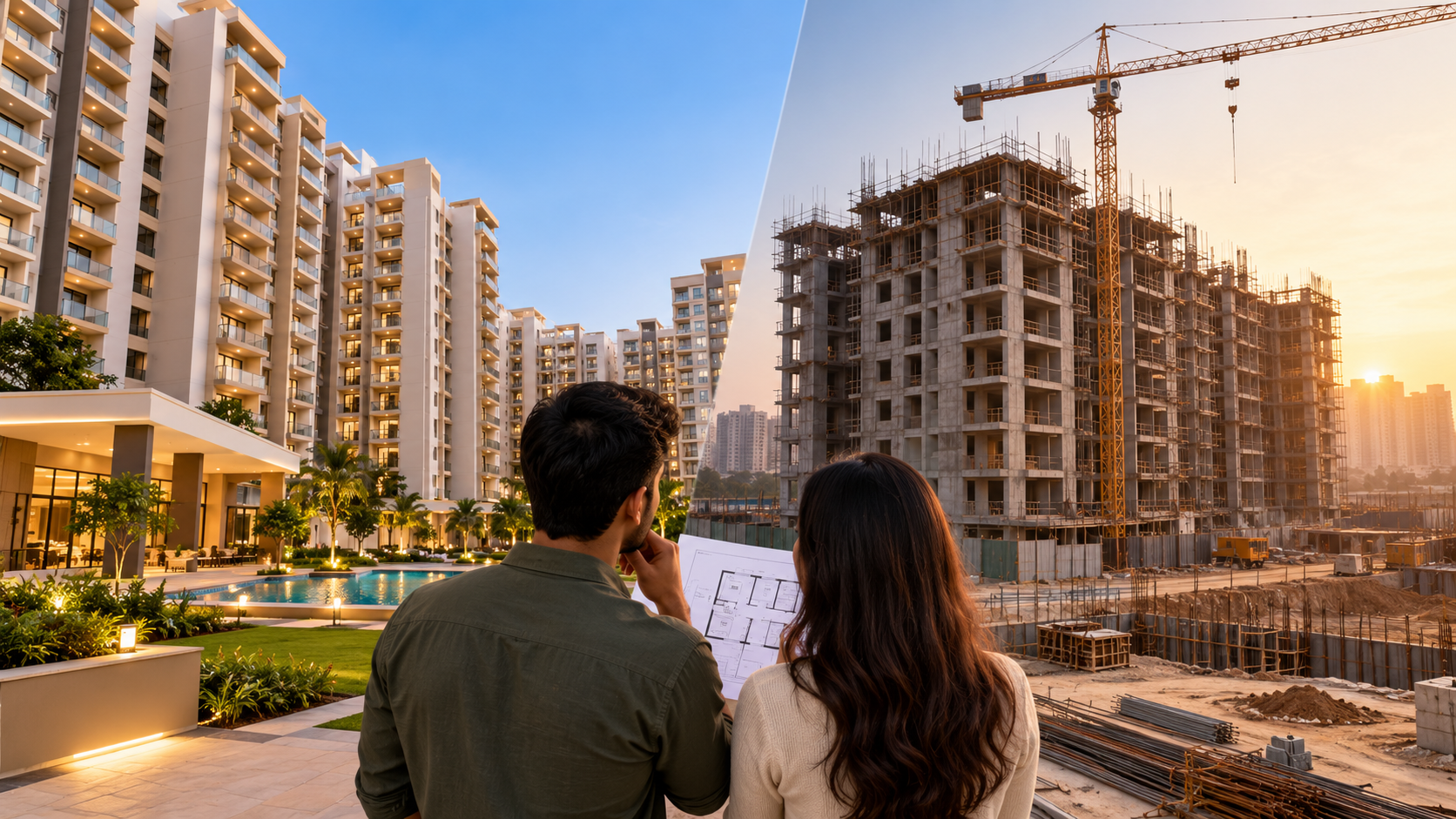 New Delhi Apartments: Ready-to-Move vs Under-Construction Flats in Delhi NCR